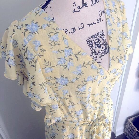 NWT! 1.STATE Floral Prairie Dance Dress in size 10 - Picture 4 of 8